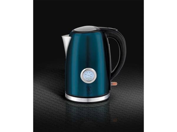 Berlinger Haus BH/9071, 1,7 l, 2200 W, Akva, Rustfritt stål, Justerbar termostat, Vannivåindikator