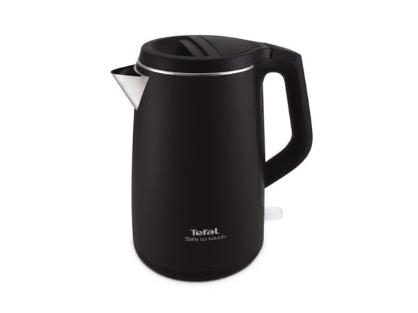 Tefal KO3718, 1,5 l, 2400 W, Sort, Rustfritt stål, Vannivåindikator, Trådløs, Funksjon til å holde varmen