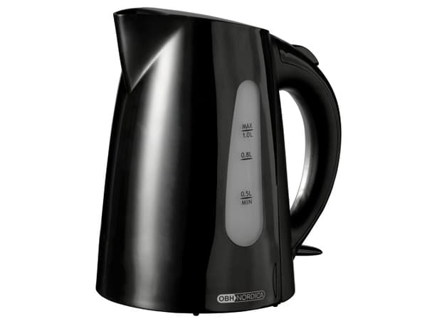 OBH Nordica Nemo Kettle - Kjele - 1 liter - 2.2 kW - svart
