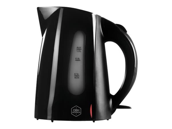 OBH Nordica Nemo Kettle - Kjele - 1 liter - 2.2 kW - svart