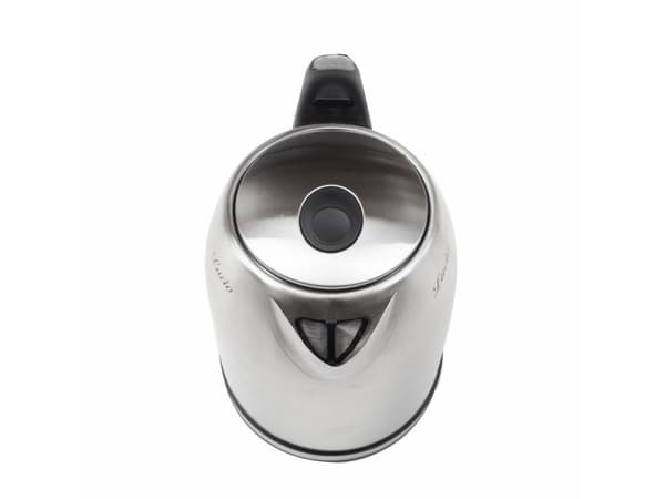 First Austria FA-5411-0, 1,7 l, 2200 W, Sort, Rustfritt stål, Rustfritt stål, Vannivåindikator, Trådløs