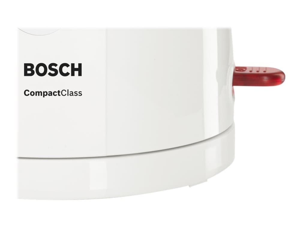Bosch CompactClass TWK3A051 vattenkokare 1 l 2400 W Grå, Vit