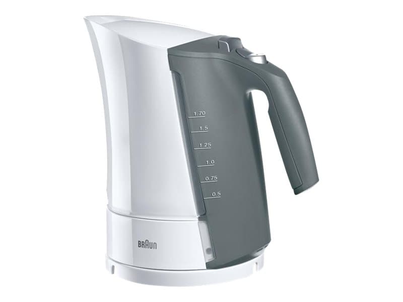 Braun Multiquick 5 WK 500 - Vattenkokare - 1.7 liter - 3 kW - vit