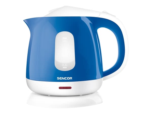 Sencor SWK 1012BL - Vattenkokare - 1 liter - 1.1 kW - blå
