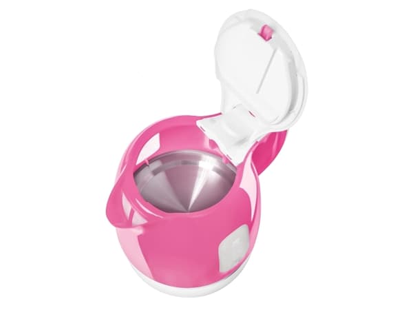 Sencor SWK 1018RS, 1 l, 1100 W, Rosa, Plast, Rustfritt stål, Justerbar termostat, Vannivåindikator