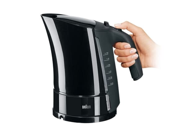 Braun WK 500, 1,6 l, 3000 W, Sort, Vannivåindikator, Filtrering
