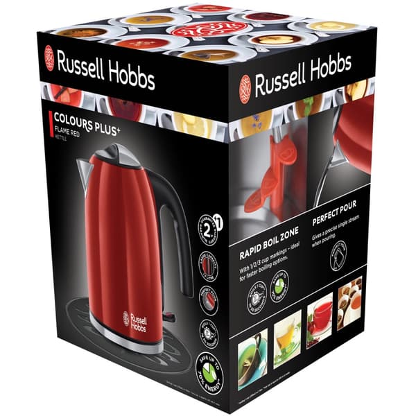 Russell Hobbs Kettle Colors Red 1,7l
