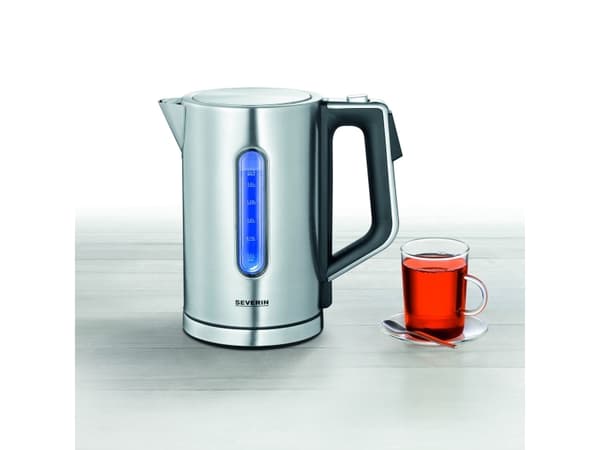 SEVERIN WK 3418 - Kjele - 1.5 liter - 3 kW - børstet rustfritt stål