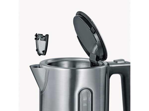 SEVERIN WK 3418 - Kjele - 1.5 liter - 3 kW - børstet rustfritt stål