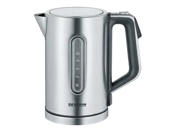 SEVERIN WK 3418 - Kjele - 1.5 liter - 3 kW - børstet rustfritt stål