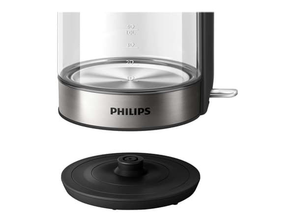 Philips Series 5000 HD9339 - Vattenkokare - 1.7 liter - 2.2 kW - svart/silver