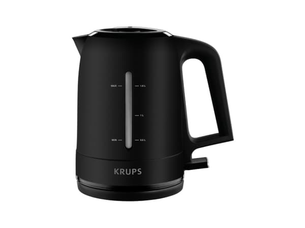 Krups BW2448, 1,6 l, Svart, Plast, Vattennivå indikator, Filtrering