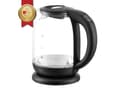 Miniatyrbilde 1 av 5: ELDOM C510C Lumi, 1,7 l, 2200 W, Svart, Glass, Plastikk, Justerbar termostat, Vannivåindikator