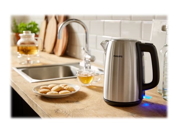 Philips Daily Collection HD9351 - Vattenkokare - 1.7 liter - 2.2 kW - rostfritt stål