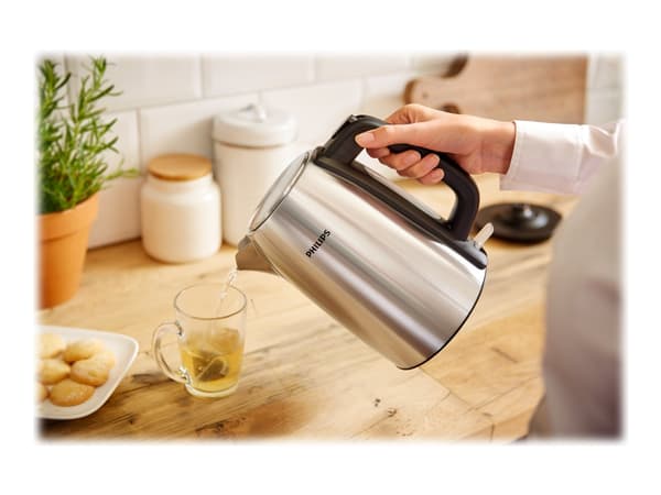 Philips Daily Collection HD9351 - Vattenkokare - 1.7 liter - 2.2 kW - rostfritt stål