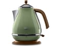 Miniatyrbild 3 av 3: De'Longhi Icona Vintage KBOV 2001.GR - Vattenkokare - 1.7 liter - 2 kW - glänsande grön