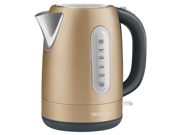 Sencor SWK1777CH, 1,7 l, 2150 W, Krom, Metall, Vattennivå indikator, Överhettningsskydd