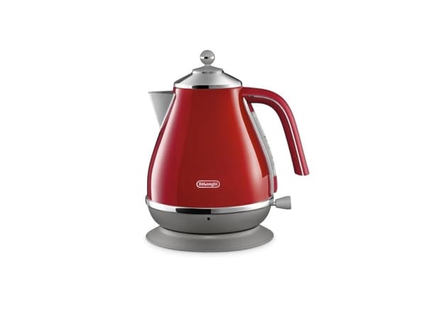 De’Longhi KBOC2001.R, 1,7 l, 2000 W, Rød, Rustfritt stål, Vannivåindikator, Filtrering