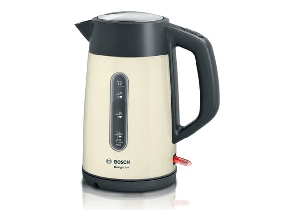 Bosch TWK4P437 vannkoker 1,7 l 2400 W Beige, Sort
