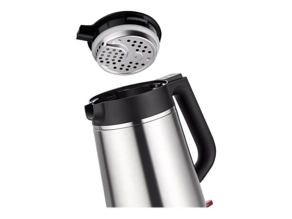UNOLD BLITZKOCHER Thermo 18715 - Vattenkokare - 1.5 liter - 1.9 kW - rostfritt stål/svart