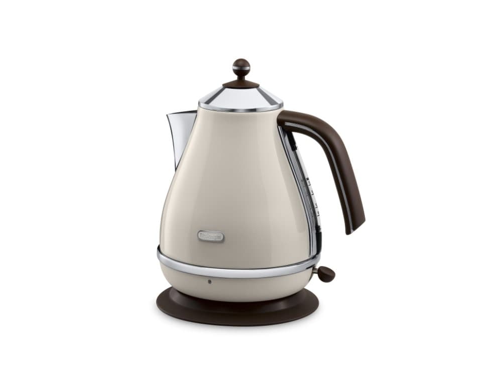 De'Longhi Icona Vintage KBOV 2001.BG - Vattenkokare - 1.7 liter - 2000 W - kräm