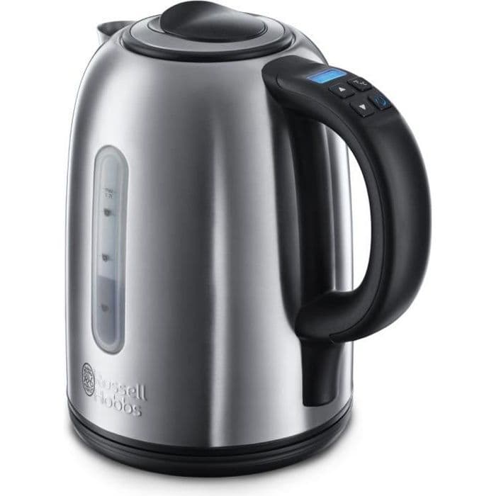 Russell Hobbs 21040-70 1,7 L Buckingham Vattenkokare, Tyst, Temperaturkontroll, Trådlös, LCD-skärm