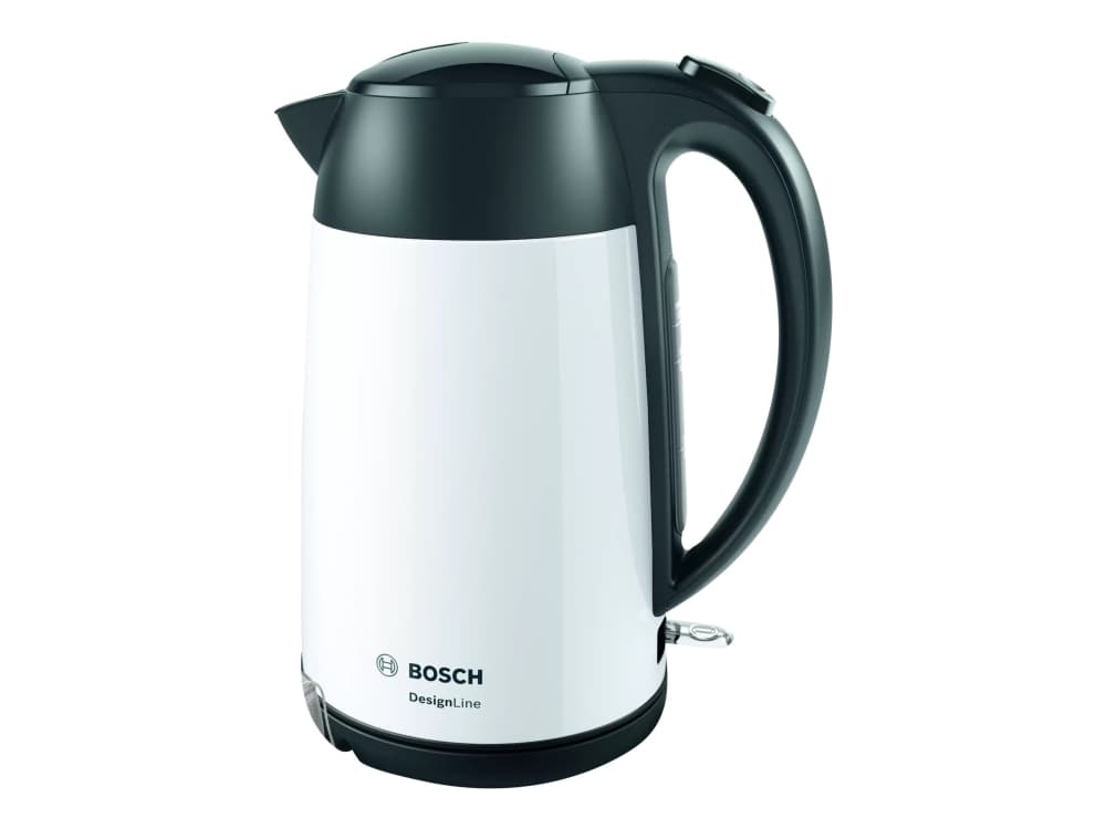 Bosch TWK3P421 vattenkokare 1,7 l 2400 W Svart, Vit