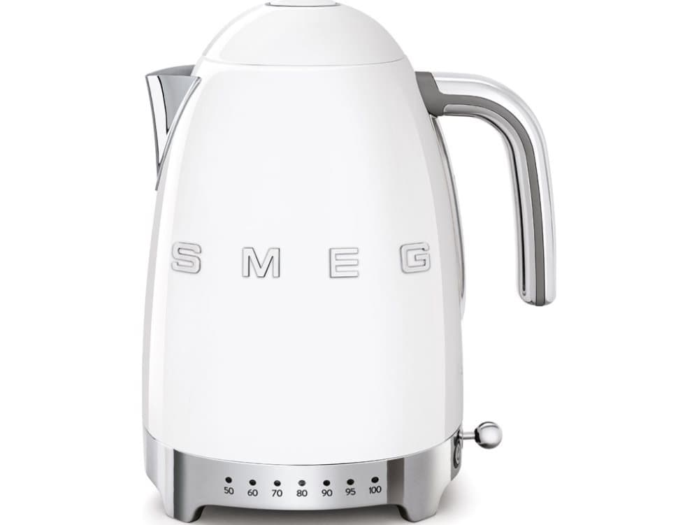 Kettle Smeg Electric kettle with temperature control, white Smeg KLF04WHEU