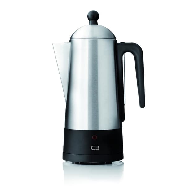 C3 Percolator Børstet stål 6kp