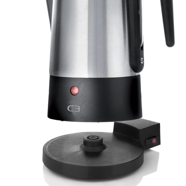 Perkolator Design Svart stål 6kp