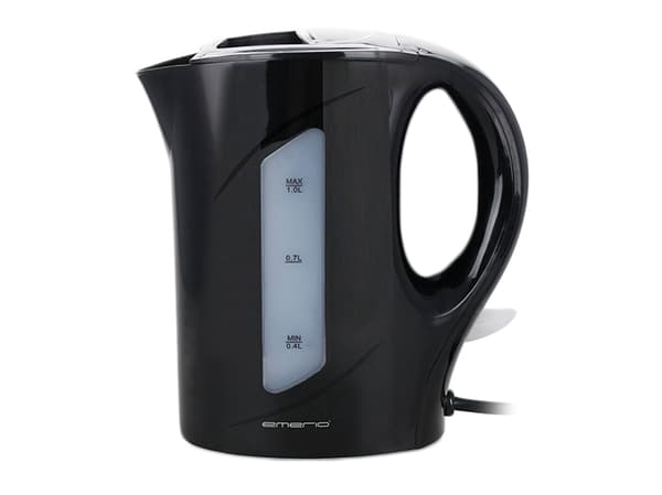 Emerio WK-121616.1, 1 L, 900 W, Musta, Veden tason ilmaisin
