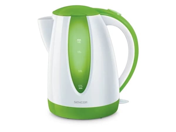 Sencor SWK1811GR, 1,8 l, 2000 W, Grønn, Plast, Vannivåindikator, Overopphetingsbeskyttelse