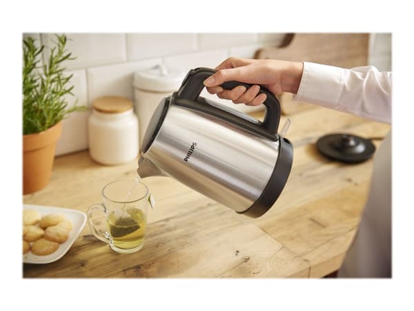 Philips Daily Collection HD9350 - Kjele - 1.7 liter - 2.2 kW - rustfritt stål