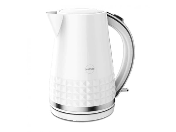 ELDOM C270B OSS, 1,7 l, 2150 W, Hvit, Vannivåindikator, Overopphetingsbeskyttelse, Trådløs
