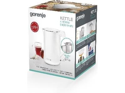 Gorenje 737894, 1,5 L, 2200 W, Valkoinen, Ylikuumenemissuoja