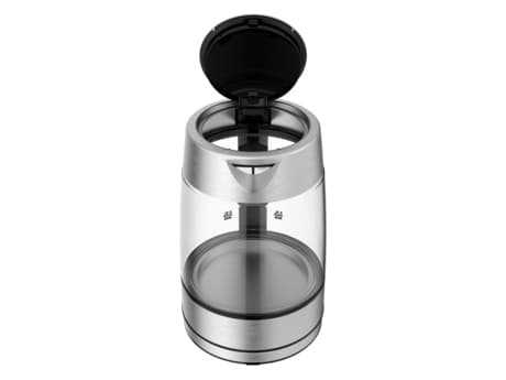 Tefal KI772D, 1,7 L, 2400 W, Ruostumaton teräs, Läpinäkyvä, Lasi, Veden tason ilmaisin, Ylikuumenemissuoja