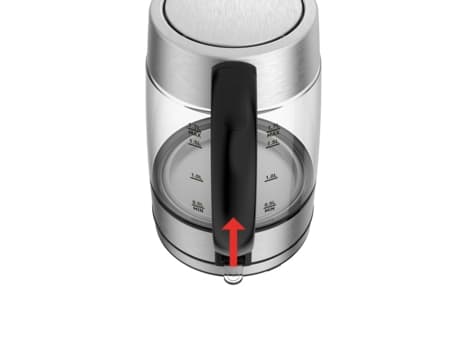 Tefal KI772D, 1,7 L, 2400 W, Ruostumaton teräs, Läpinäkyvä, Lasi, Veden tason ilmaisin, Ylikuumenemissuoja