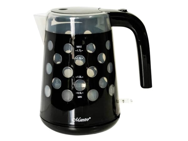 Feel Maestro MR045 black, 1,7 l, 2200 W, Sort, Plast, Justerbar termostat, Vannivåindikator