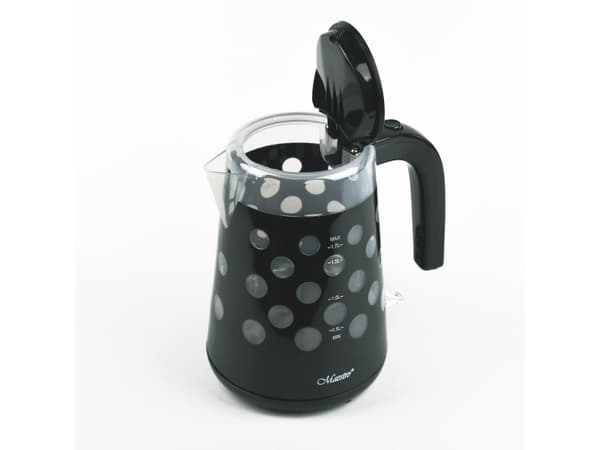 Feel Maestro MR045 black, 1,7 l, 2200 W, Sort, Plast, Justerbar termostat, Vannivåindikator