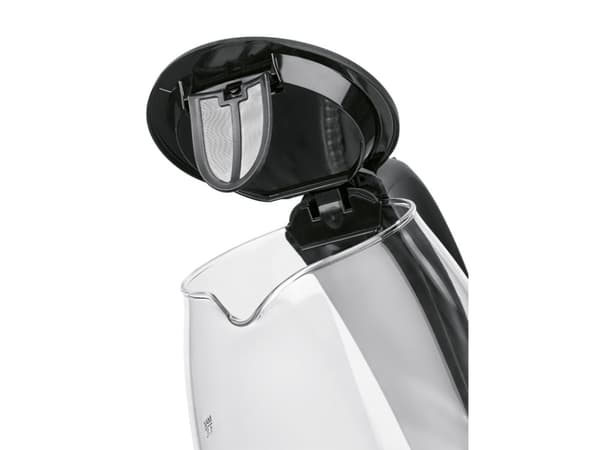 Concept RK-4030, 1,7 l, 2200, 1850, Rustfritt stål, Glass, Metall, Vannivåindikator