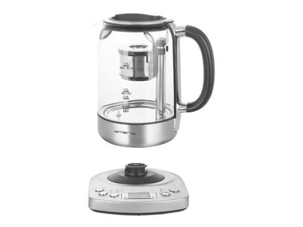 Emerio WK-122248 - Temaskin/kjele - 1.7 liter - 2.2 kW - rustfritt stål