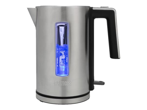 Princess 236046, 1,7 L, 3000 W, Musta, Ruostumaton teräs, Ruostumaton teräs, Veden tason ilmaisin, Ylikuumenemissuoja