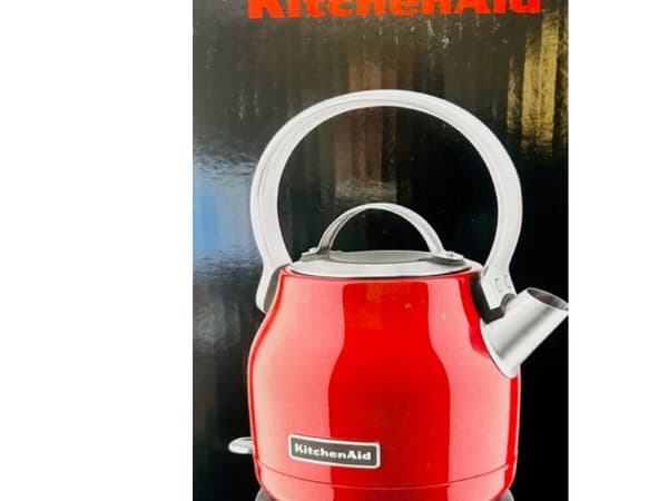 KitchenAid 5KEK1222EER, 1,25 l, 2200 W, Rød, Rustfritt stål, Trådløs, Filtrering