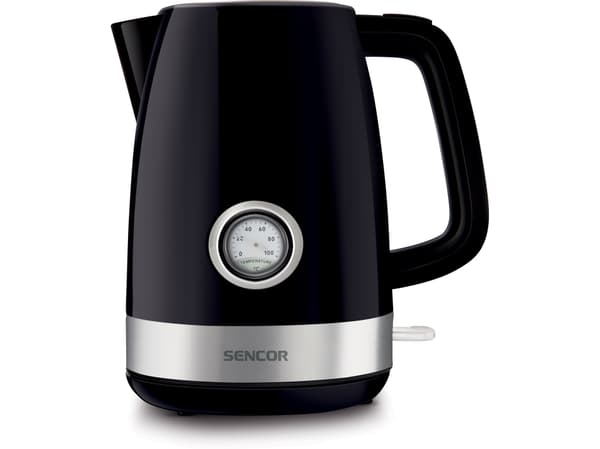 Sencor SWK 1798BK, 1,7 l, 2150 W, Sort, Plast, Vannivåindikator, Overopphetingsbeskyttelse