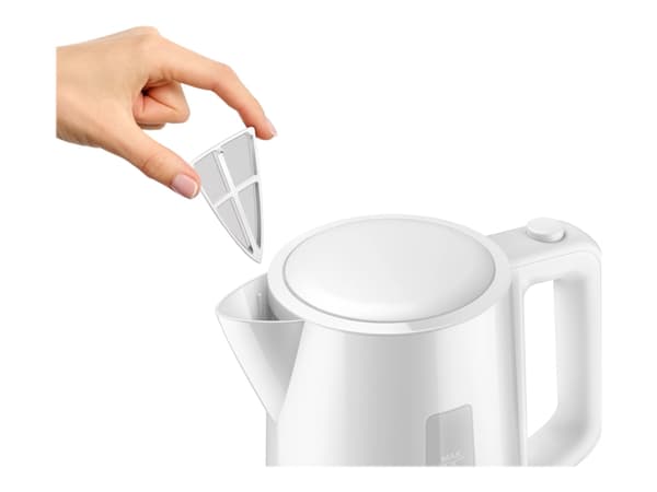 Philips Series 3000 HD9318 - Vattenkokare - 1.7 liter - 2.2 kW - vit