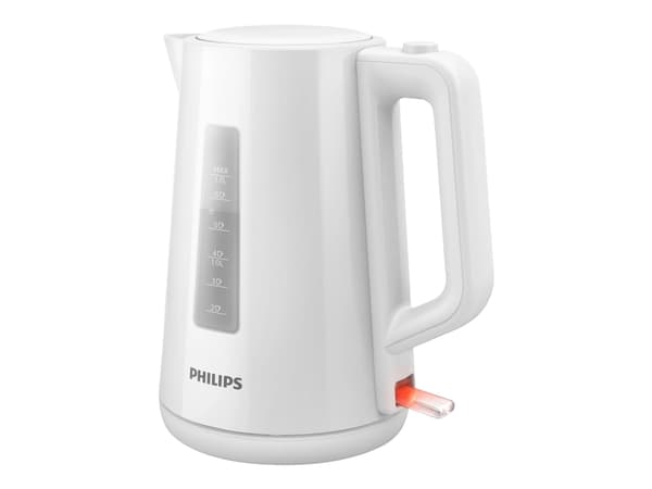 Philips HD9318/70, 1,7 L, 2200 W, Valkoinen, Muovi, Veden tason ilmaisin, Suodatus