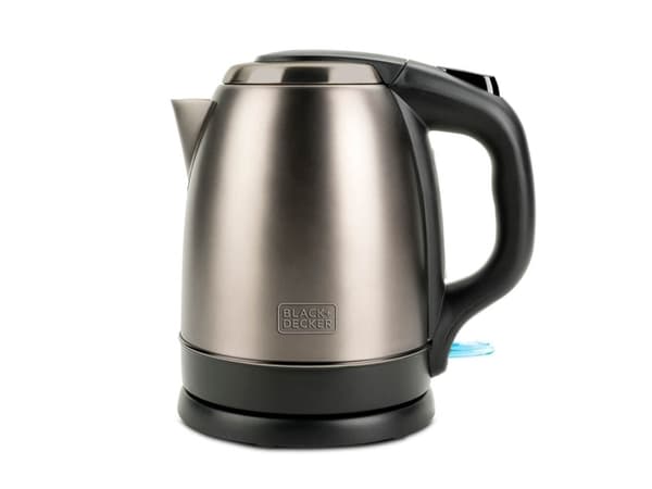 Black & Decker BXKE2202E, 1,2 l, 2200 W, Rustfritt stål, Vannivåindikator, Trådløs