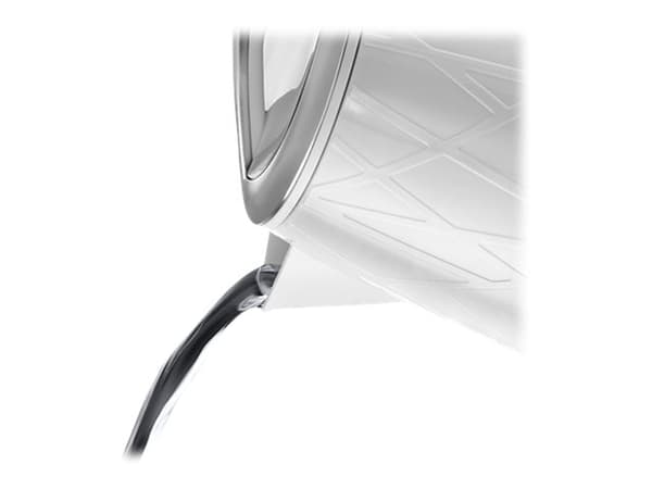Russell Hobbs Structure 28080-70 - Vattenkokare - 1.7 liter - 2.4 kW - white with stainless steel accents