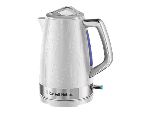 Russell Hobbs Structure 28080-70 - Vattenkokare - 1.7 liter - 2.4 kW - white with stainless steel accents
