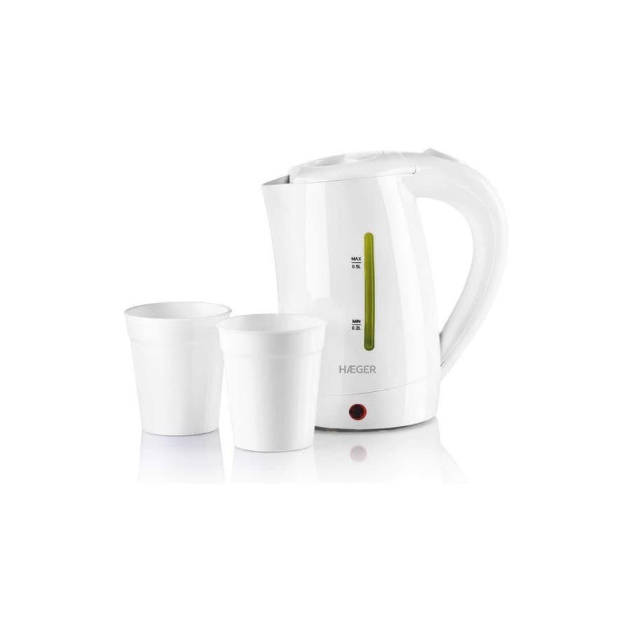 Vattenkokare Haeger Travel 0,5 L 1100W